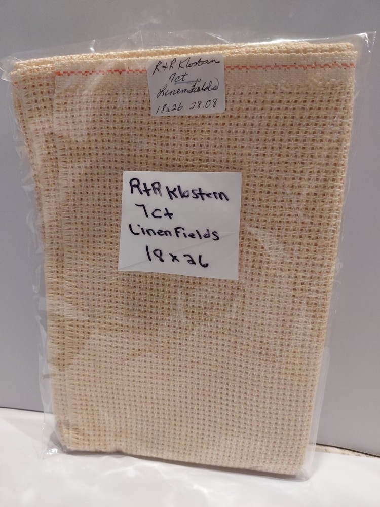 R&R Klostern 7 count 18" X 26" Linenfields