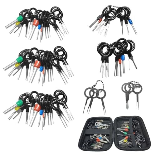 82 PCS Terminal Removal Tool Kit, Electrical Connector Pin Removal Tool, Wire..