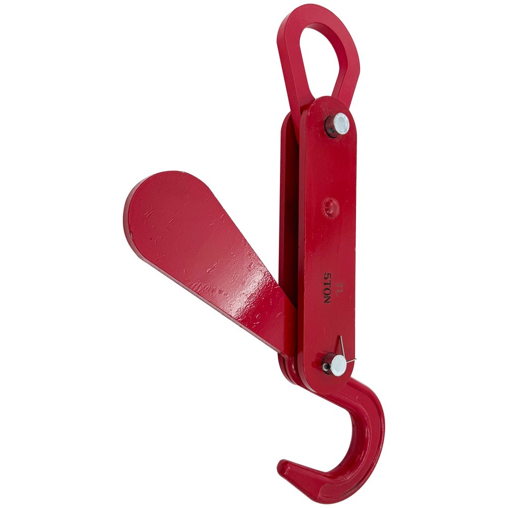 5T Automatic Unloading Hooks Cargo Lifting Hooks Integral Suspension Rings