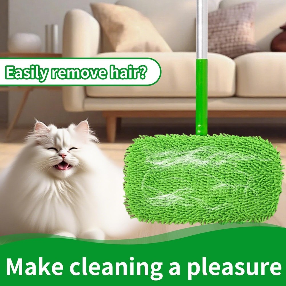 Reusable Microfiber Mop Pads for Swiffer - 4 Pack, Eco-Friendly & Washable, M...