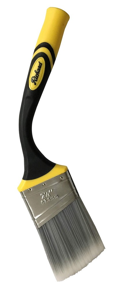 Paint Brush 80833 Goose Neck Angular Flexible Soft Grip Handle 2-1/2"