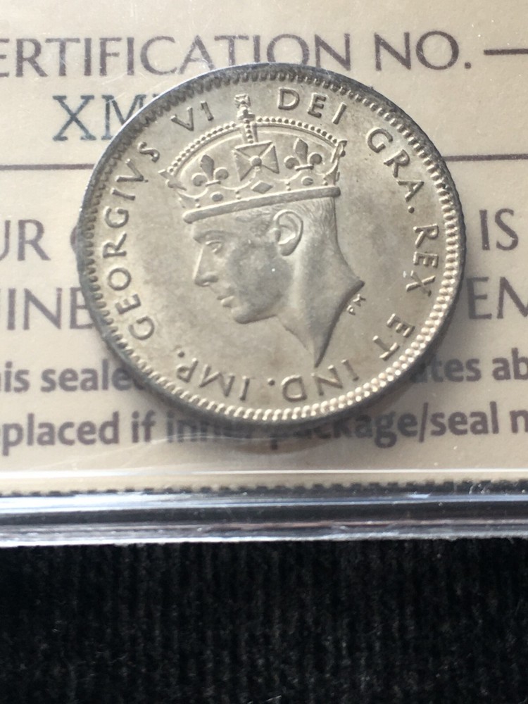 1940 ICCS Graded Newfoundland ¢10 Cent **MS-63**