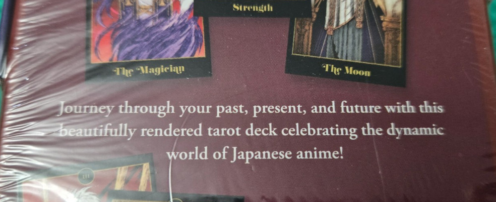 Anime Tarot Card Deck & Guidebook Insight Editions