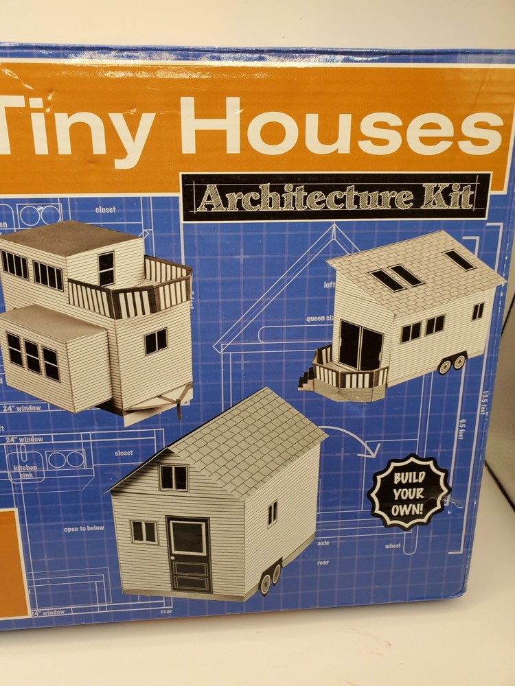 New! Tiny Houses Floor Plan Architecture Kit by Publications International, Ltd.