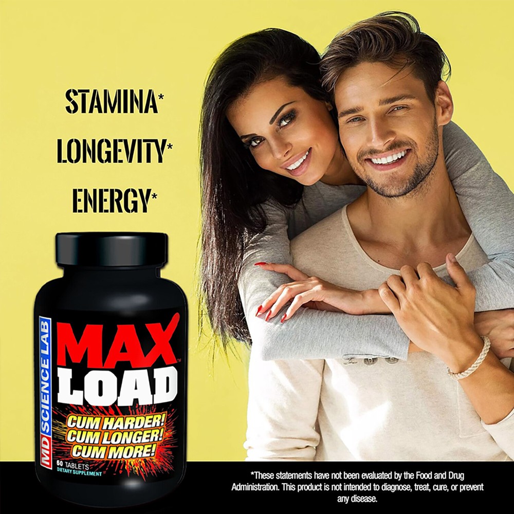 MD Science Lab Max Load - Testosterone Booster Energy Muscle Strength Growth