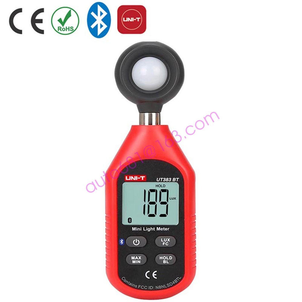 UNI-T UT383-BT Mini Light Meter LCD Display with Bluetooth iENV