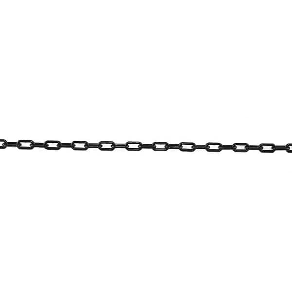 Plastic Chain, Black, 100 Ft Length, Gloss, 30003-100