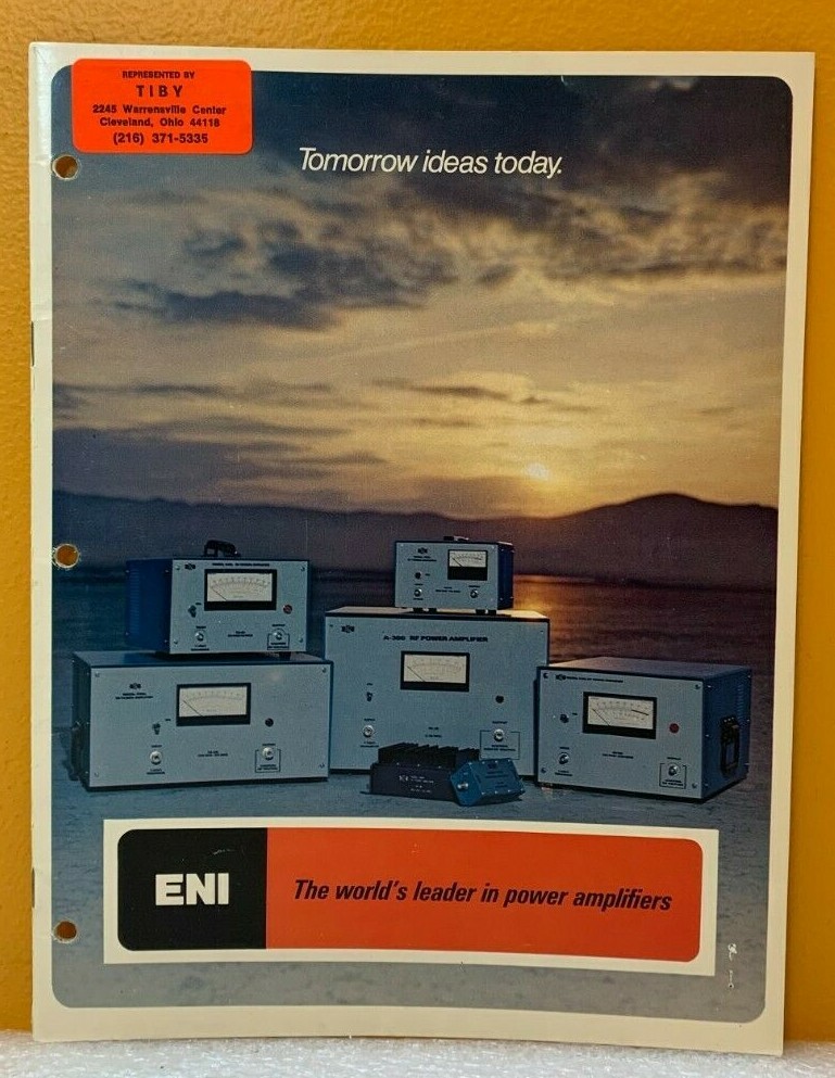 ENI Power Systems, LTD Catalog.