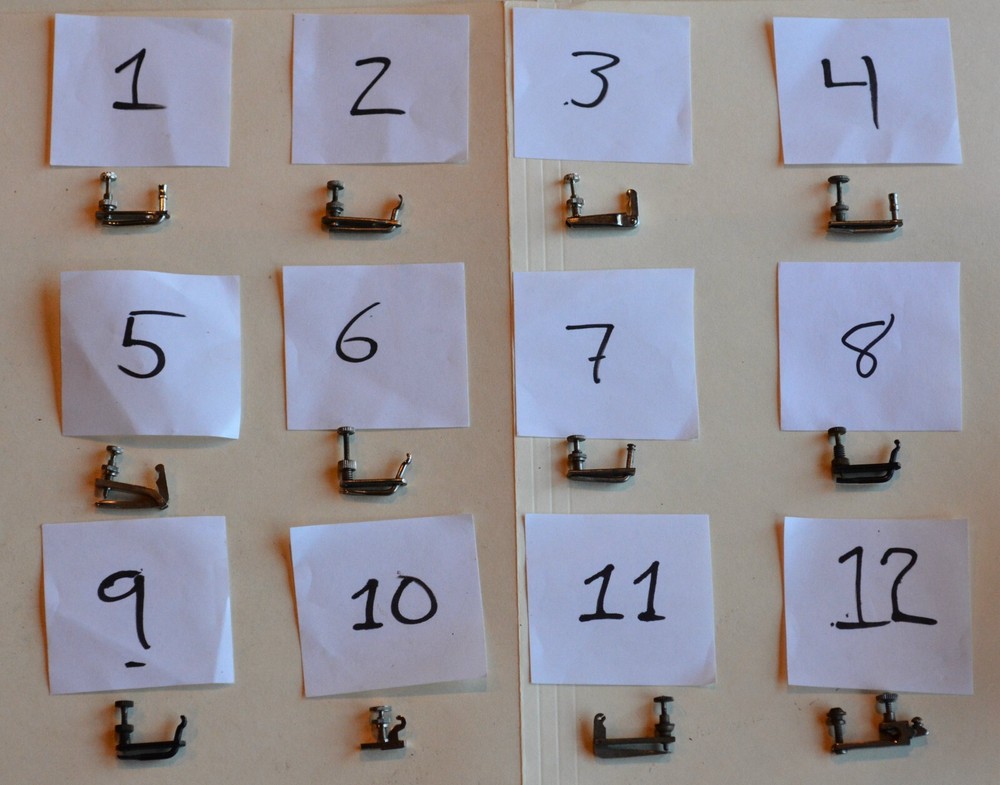 Vintage Violin Fine Tuner Selection