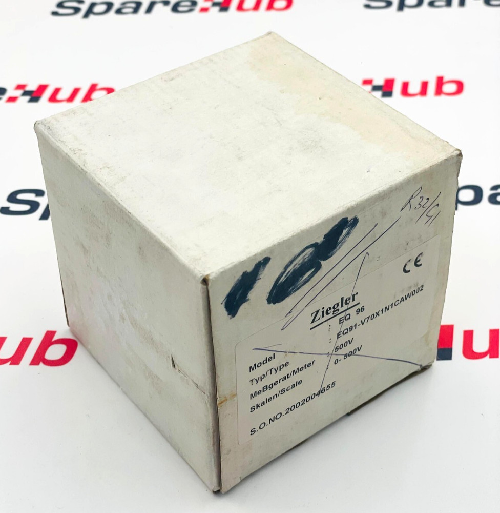 ZIEGLER EQ96 Analog Voltmeter