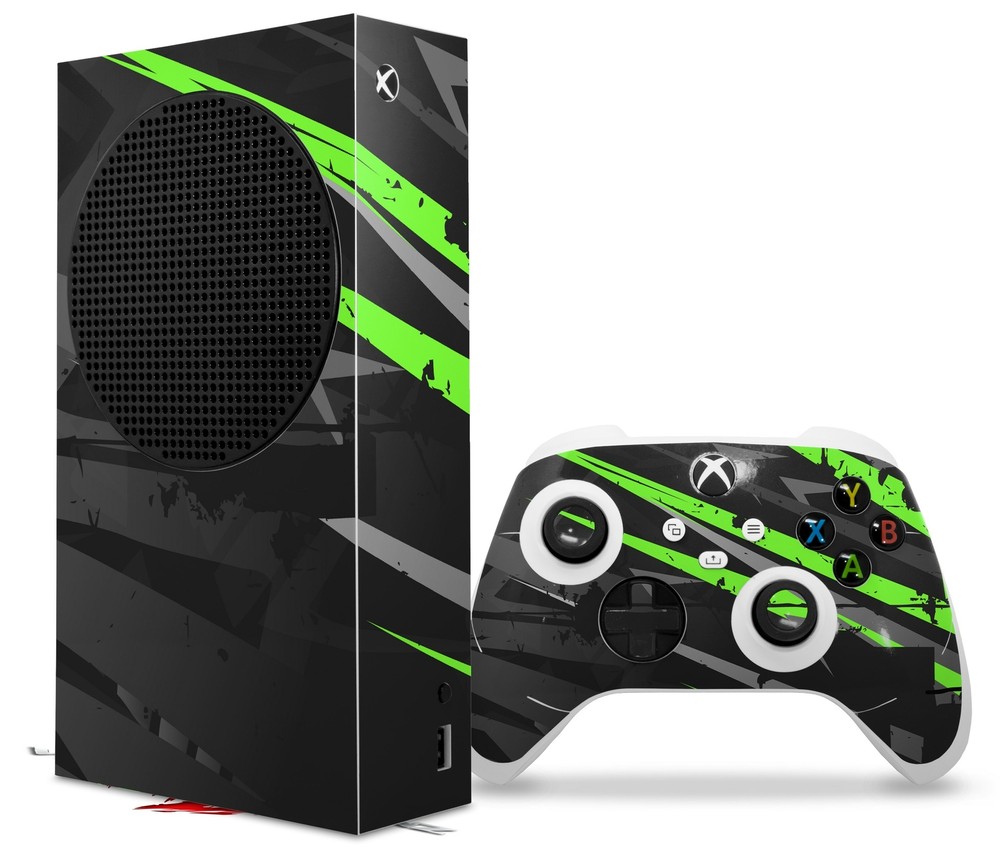 Skins XBOX Series S Console Controller Baja 0014 Neon Green