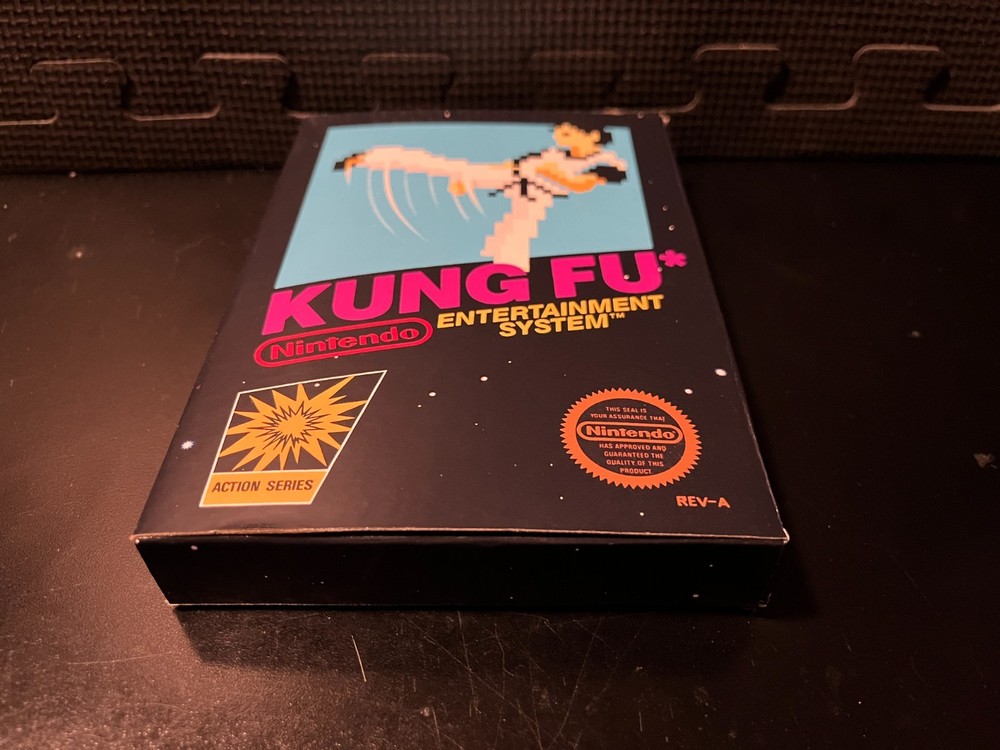 1985 Kung Fu Action - Empty custom design display box