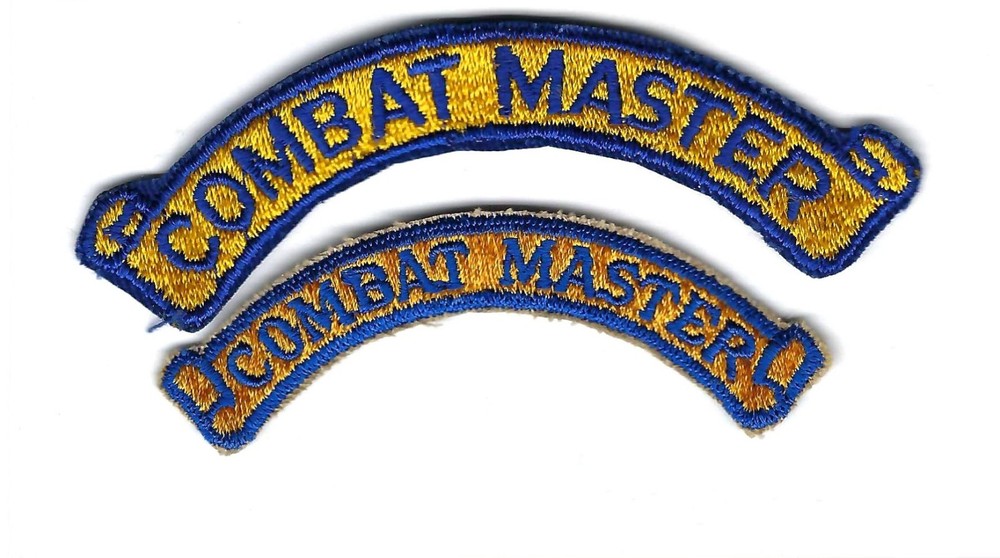 PATCH USAF COMBAT MASTER PAIR            BS-9