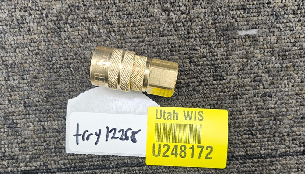 (QTY 3) Milton M Style Coupler, Kwik Change, 2 in. Overall Length