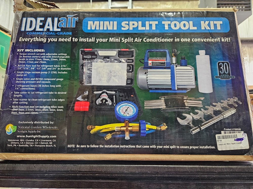 Ideal Air - Commercial-Grade Mini Split Tool Kit