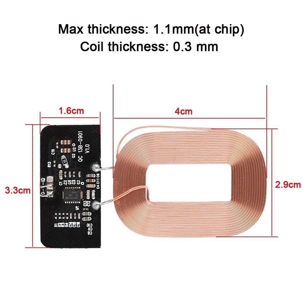 DIY Qi Charging Receiver Module Ultra Thin default