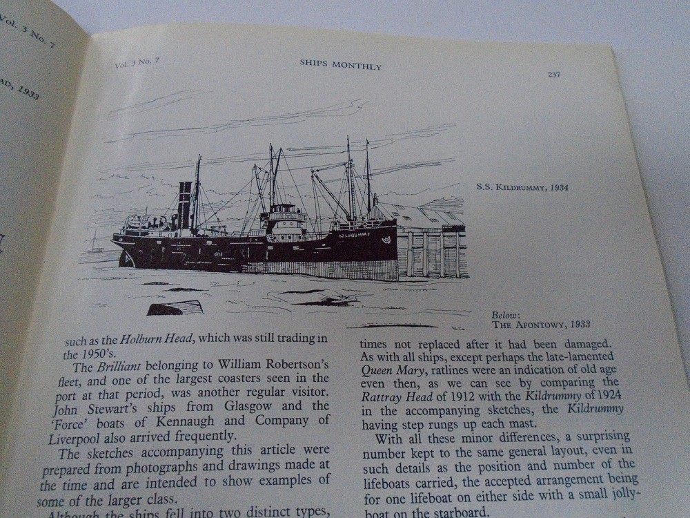HMS REPULSE / STEAM COASTERS WHITSTABLE GOOD ARTICLE FROM 1968