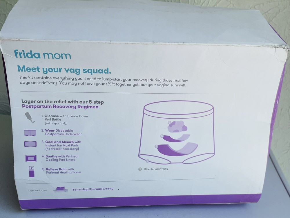 Frida Mom Postpartum Recovery Essentials Kit - Box Damage