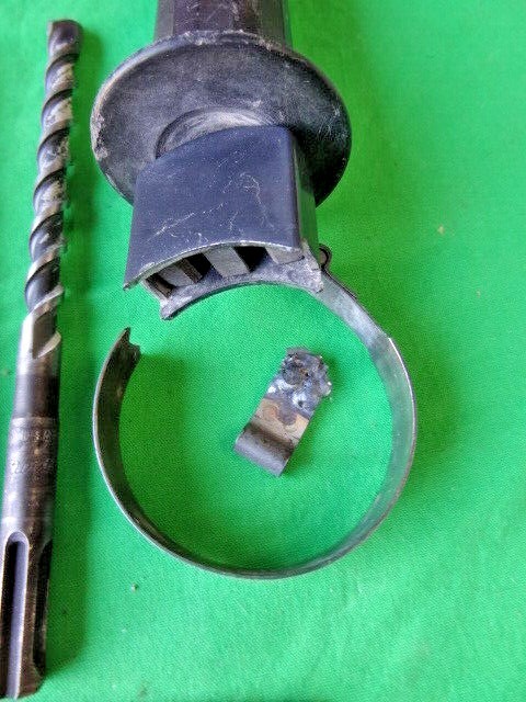 Hilti TE12 Rotary Hammer Drill + Bits & Carrying Case Tool *WORKS - NO RETURNS*