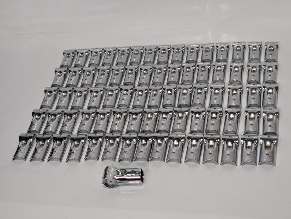 (135) T Pipe Clamp Connector Tee Clamps Halves