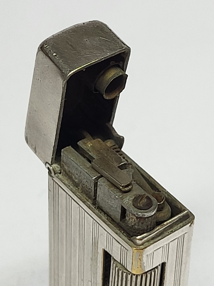 Vintage DUNHILL Silver Plated Mini Petrol Lighter