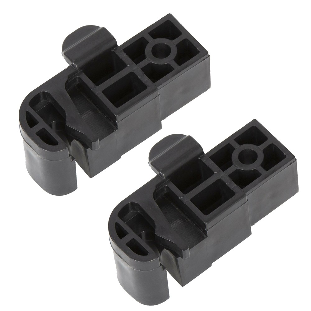 2 PACK For Pontoon Bimini Top Latch Black Plastic Connector Bracket #002957
