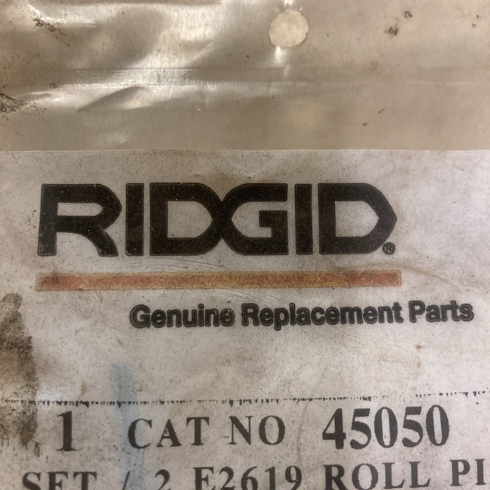 RIDGID Roll Pins 2pc Cat No 45050 E2619