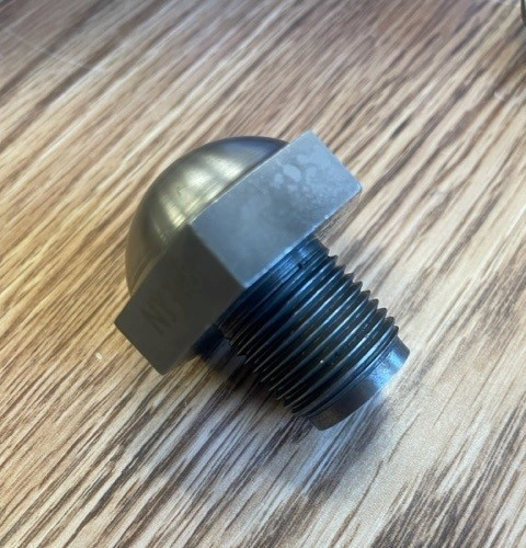 Nozzle Tips - 3/4" Large Radius - Mushroom - Reverse Taper Nylon 1/8" orifice
