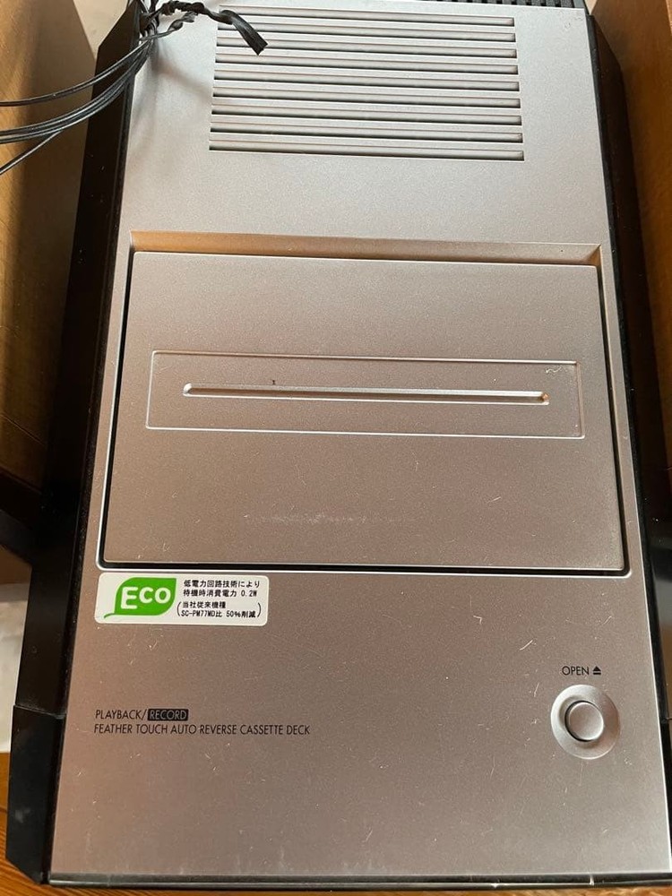 Panasonic SA-PM700MD CD MD Cassette Stereo System Remote Japan