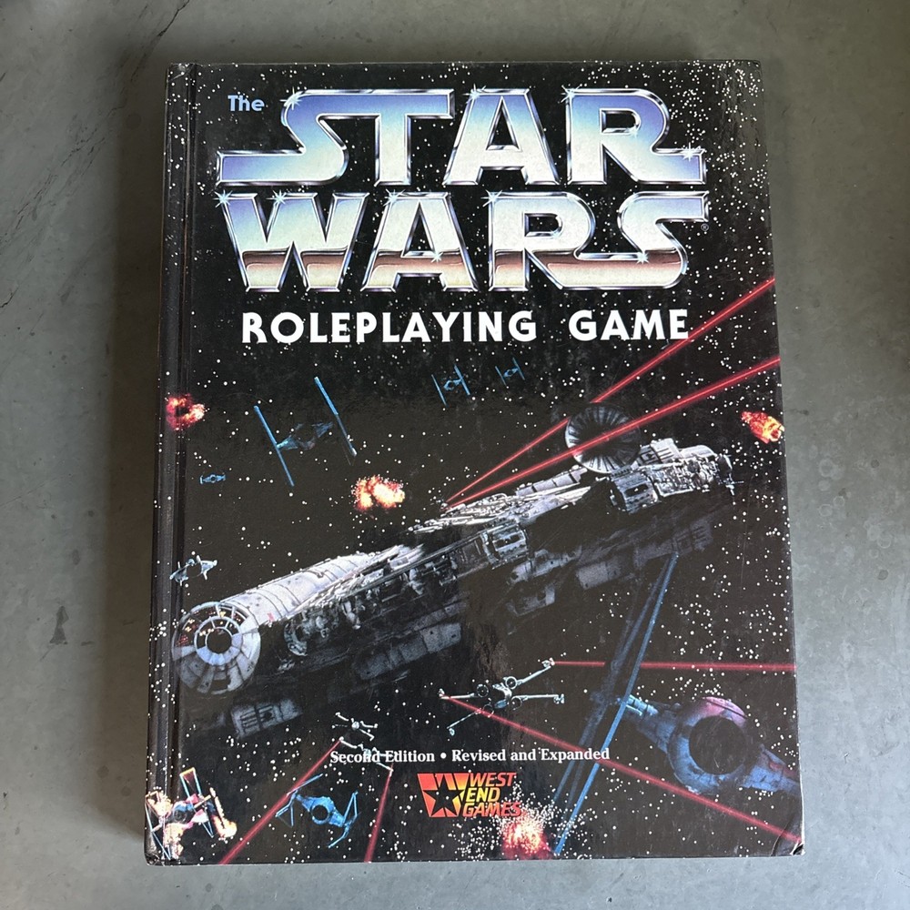 Star Wars Roleplaying Game 2nd Edition Revised & Expanded West End Games Core