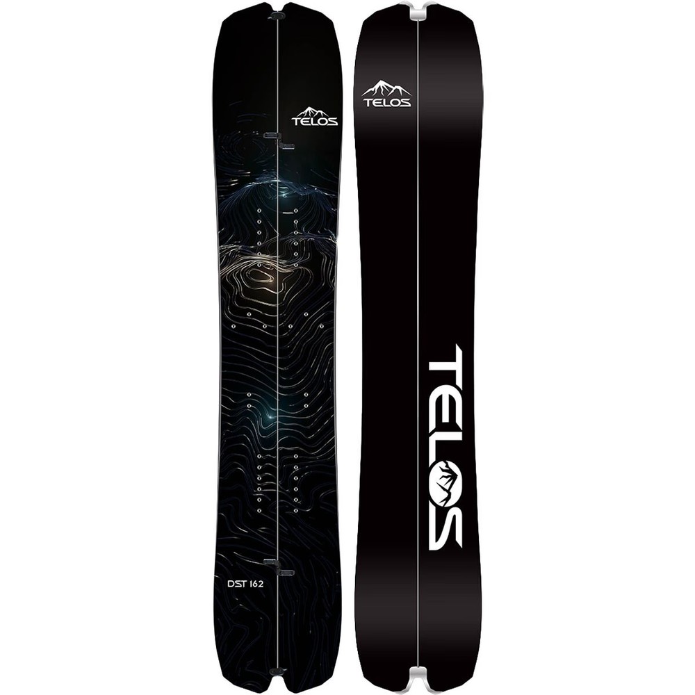 Telos Snowboards DST Splitboard - 2025 Black, 154cm