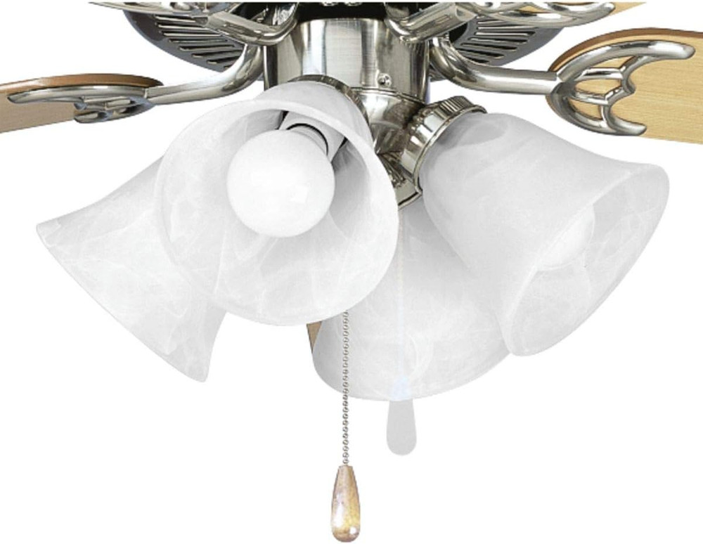 4-Light Ceiling Fan Light Kit for Airpro Collection Ceiling Fans, Transitional S