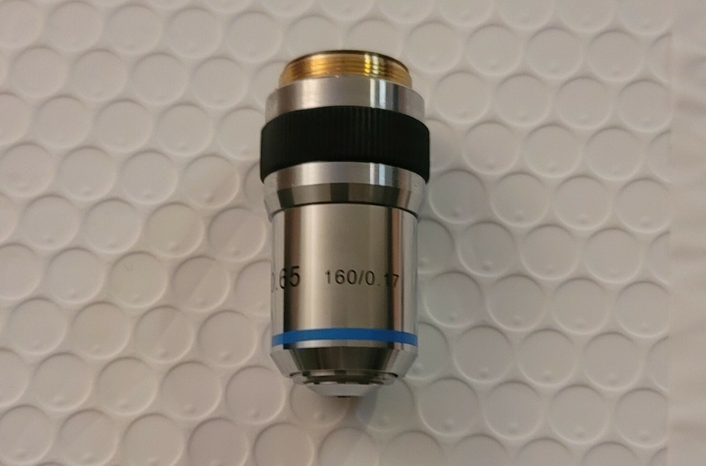 AMSCOPE  FLUOR 40/0.65 160/0.17 MICROSCOPE OBJECTIVE
