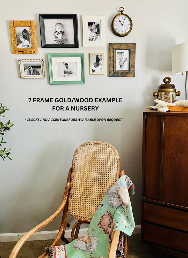Gallery Wall Frame Set | | Vintage Picture Frames | Assorted Frames