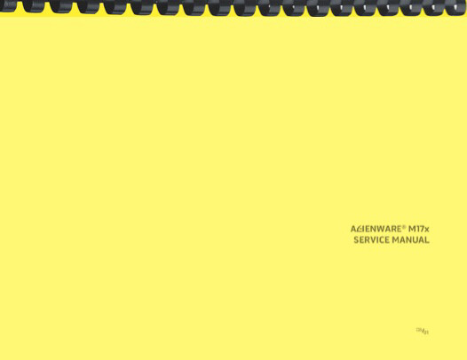 Alienware M17x SERVICE MANUAL