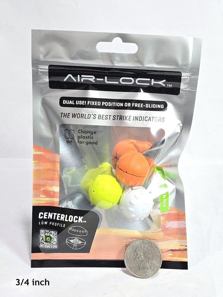 Air-Lock CenterLock Strike Indicators - 3/4 inch, 3-Pack - New