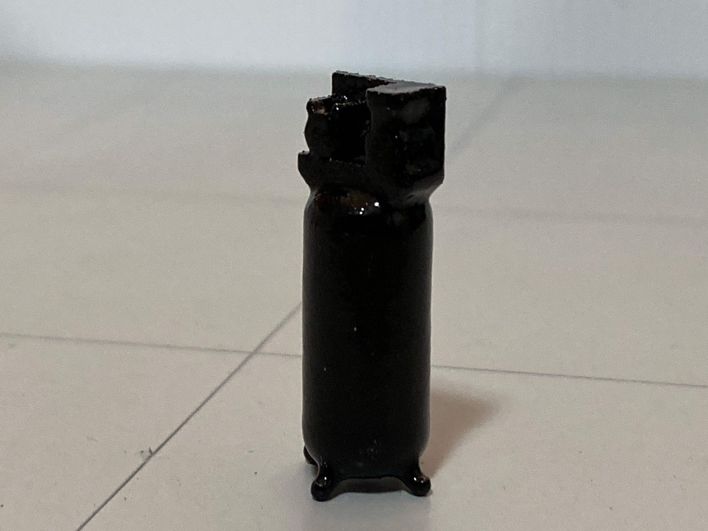 1/64 Custom Air Compressor 60 Gallon Black