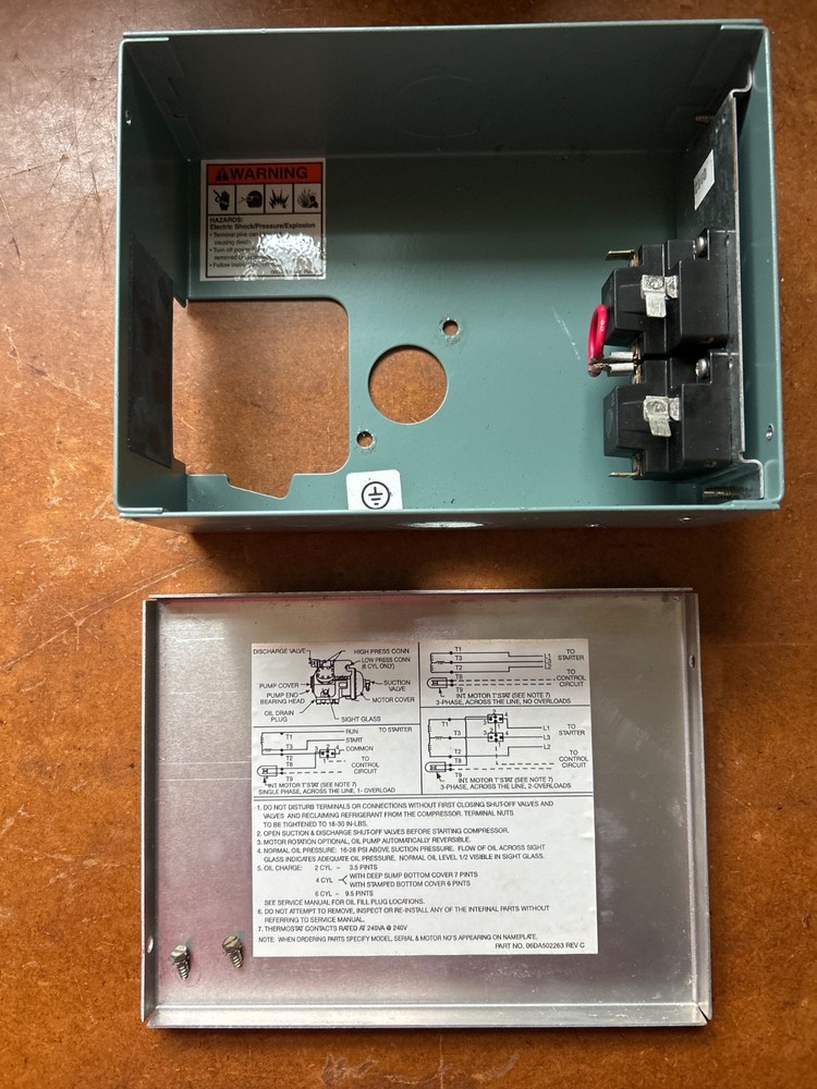 06D carrier compressor terminal box