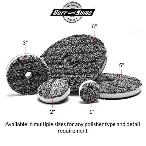 1.5" URO-Fiber Microfiber Pad 6 Pack