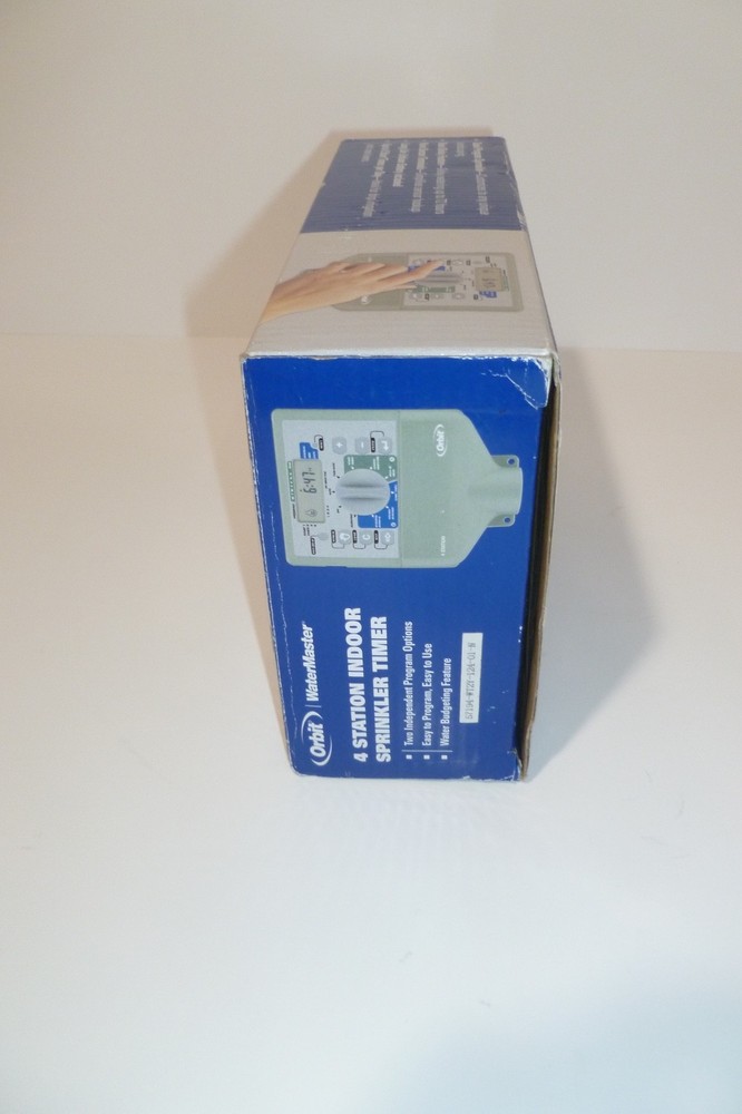 NEW Orbit WaterMaster 4 Station Dual Program Sprinkler Timer Model 57194