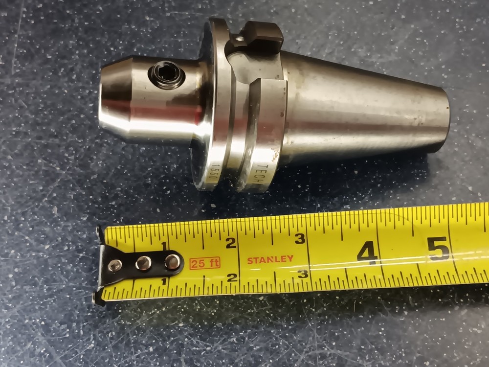 Techniks BT40 1/2" ID Solid End Mill Tool Holder CNC Lathe SYIC 17140 .5
