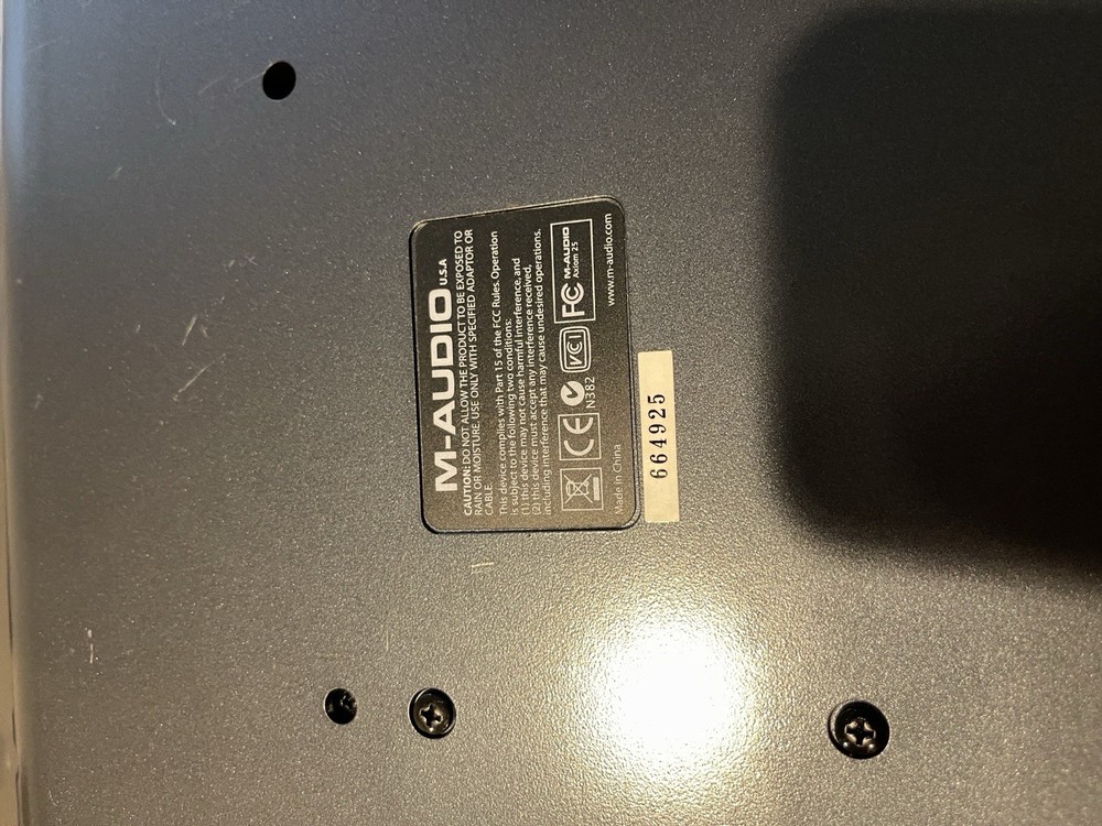 M-Audio Axiom 25 USB MIDI controller