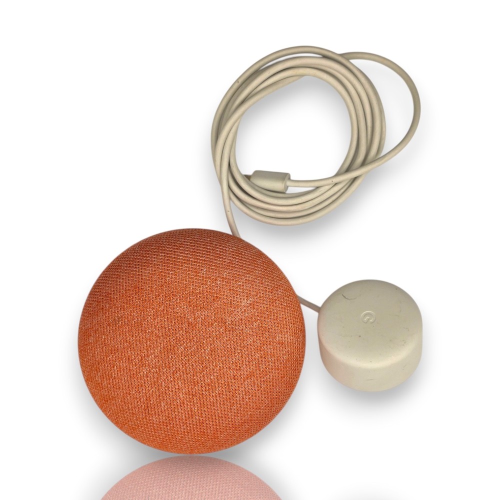 Google Home Mini - Smart Speaker (Coral) Model: HOA
