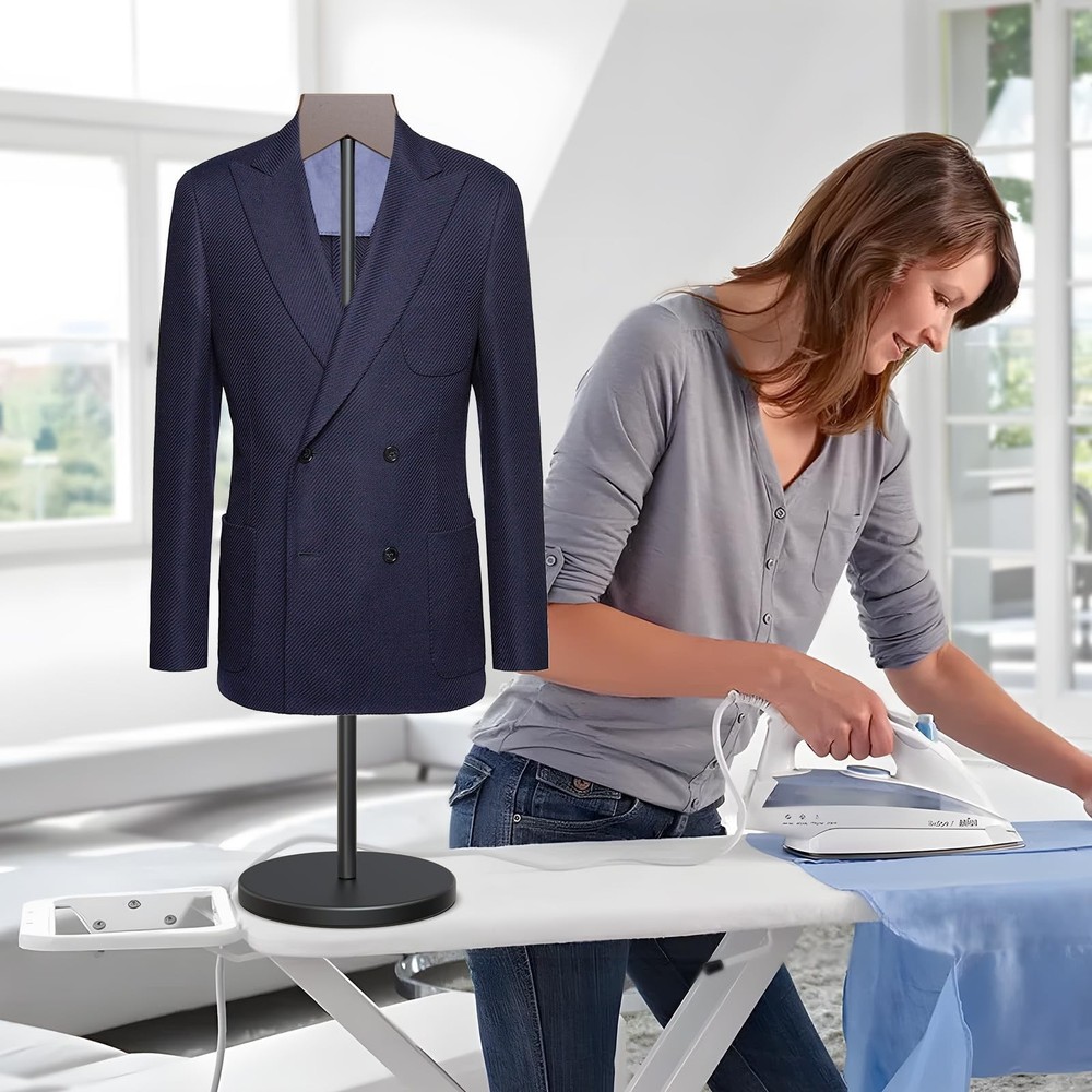 2 Pack Shirt Display Stand, 18-34 Inch Height Adjustable Mannequin Torso for ...
