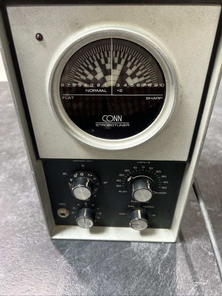 Vintage Conn StroboTuner Model ST-11 Powers On & Works