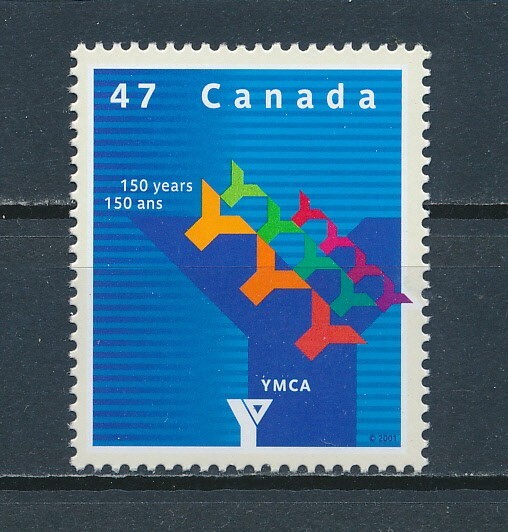 Canada   1925 MNH, YMCA, 2001
