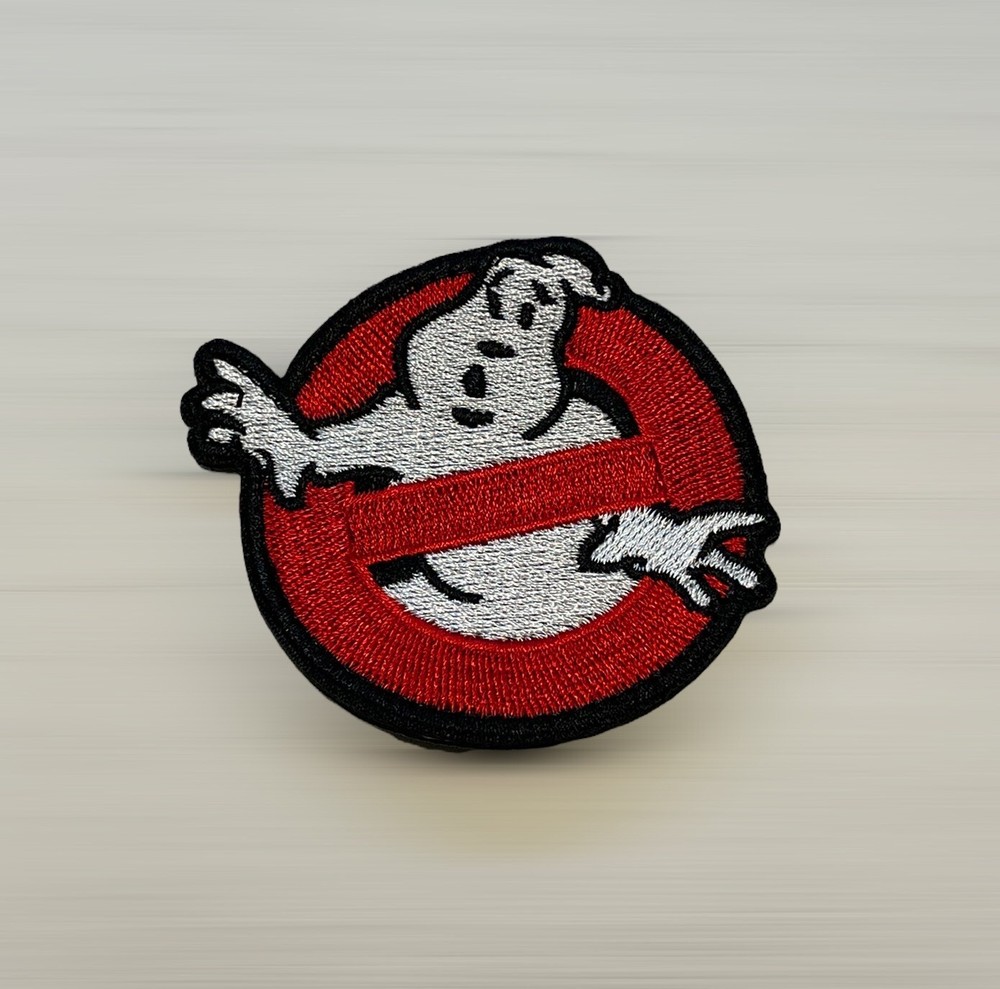 Ghostbusters Logo No Ghosts Tactical Military Morale Patch Hook loop