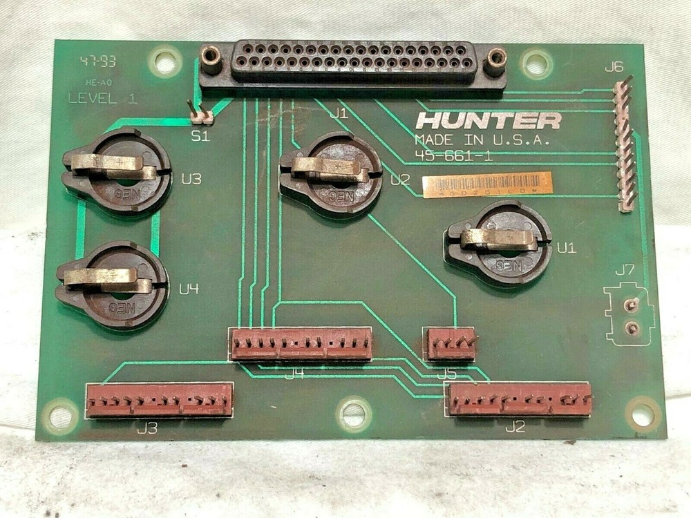 Hunter Alignment Engineering Key Card holder 45-661-1 P113