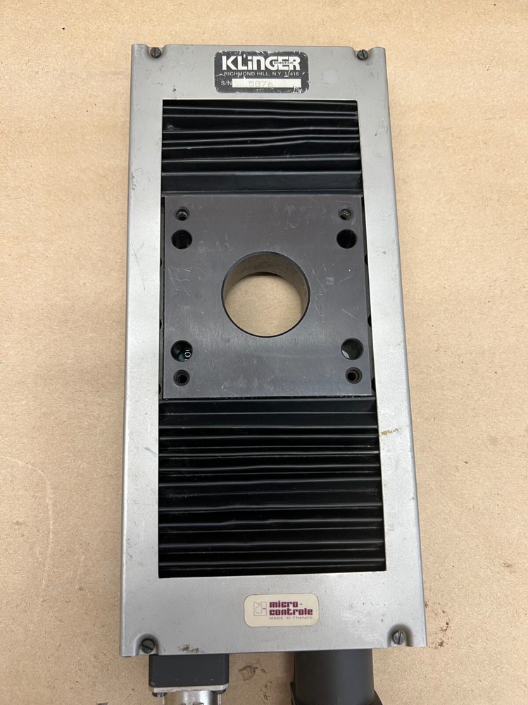 Klinger Scientific 5876 Micro-Controle Linear Translation Stage