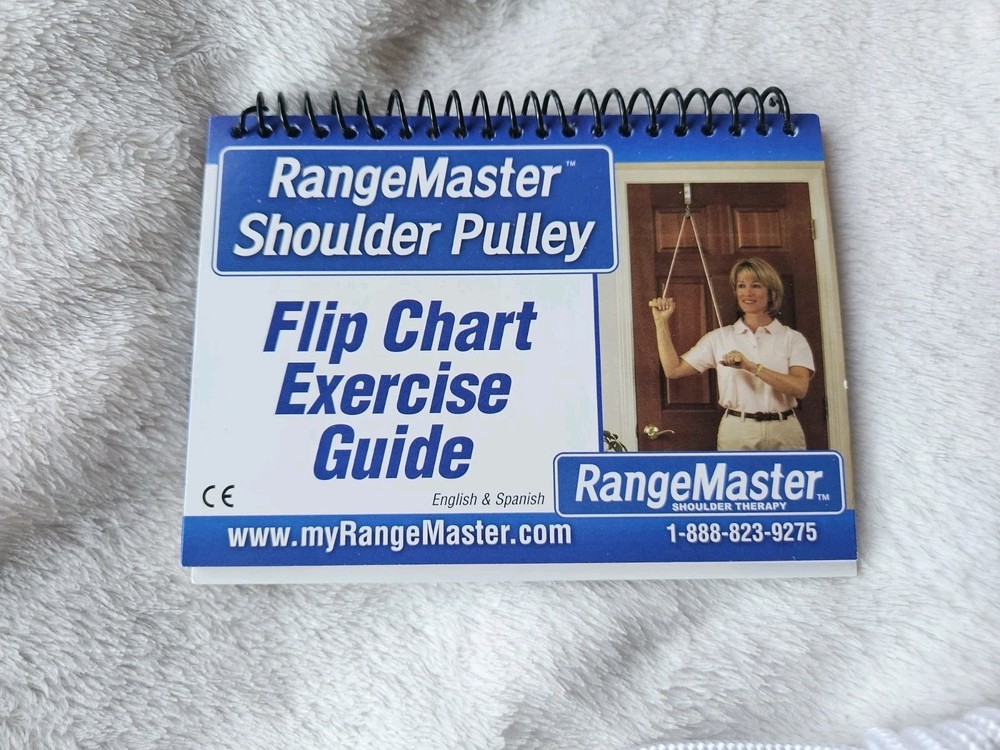 NIP RangeMaster Shoulder Pulley Metal Therapy Bracket with Exercise Guide